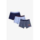 Penti Mavi Erkek Çocuk Çizgili Crab 3lü Boxer