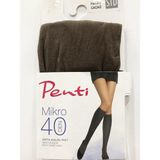 Penti Micro 40 (Mus) Düz Pantolon Dizaltı Çorap - Standart - Kakao