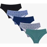 Penti Monde Çiçekli 5'li Hipster Külot - XS - Renkli