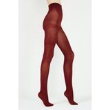 Penti Natural Koton Külotlu Çorap Bordo - 2