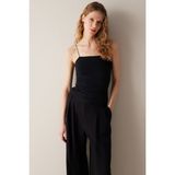Penti New Cami Siyah Atlet Kadın XS İnce Lastik Askılı Slim Fit Modern Tasarım Günlük Kullanım
