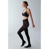 Penti Over Knee Siyah Külotlu Çorap - 01-Siyah - S - M
