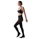 Penti Over Knee Siyah Külotlu Çorap Opak Üst Şeffaf Alt Siyah 1-2 Beden