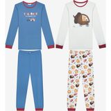 Penti Pamuklu Erkek Çocuk Oak Car 2li Çok Renkli Pijama Takımı - 3 - 4 Yaş