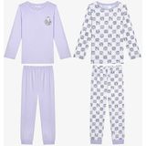 Penti Pamuklu Kız Çocuk Caticorn 2li Çok Renkli Pijama Takımı - Açık Lila - 9 - 10 Yaş