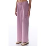 Penti Pembe İpeksi Dokunuş Silky Feel Kargo Cepli Ayarlanabilir Yüksek Bel Pantolon - Açık Lila - XL
