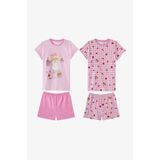 Penti Pembe Kız Çocuk Fresh Picnic Pamuklu 2'li Pijama Takımı