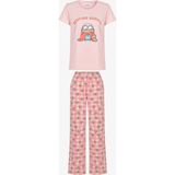 Penti Pembe Minions Baskılı Kısa Kollu Pantolon Pijama Takımı