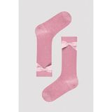 Penti Pembe Ribbon Gül Kurusu Kız Çocuk Pantolon Çorabı