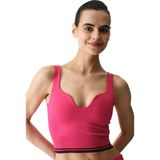 Penti Pembe Seamless Dikişsiz Kalp Yaka Çıkarılabilir Pedli Spor Sütyeni - M - L - Çok Renkli