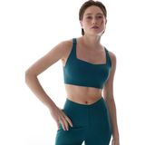 Penti Petrol Yeşili Stretch360 Orta Destek Çapraz Sırt Detaylı Kaydırmaz Askılı Cross Back Spor Sütyeni - 75C