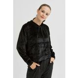 Penti PHN1TGY620SK-SH1 Siyah Velvet Kadın Sweatshirt