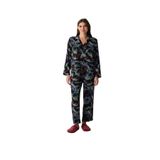 Penti Quinn Gömlek Pantolon Pijama Takımı, XS, PNCNT73724SK-BK3, Siyah, kadın