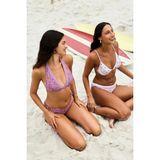 Penti Rosa Derin V Yaka Çiçekli Bikini Üstü - 38 - Renkli