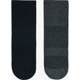 Penti Siyah Antrasit Non Grip Sport 2li Soket Çorap - 36 - 40