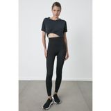 Penti Siyah Extra Yüksek Bel Miracle Pop Up (Push Up) Tayt - XL