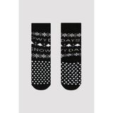 Penti Siyah Gift Snowy Day Soket Çorap - Standart
