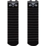 Penti Siyah Kız Çocuk Owl Pantolon Çorabı - 2 - 4 Yaş
