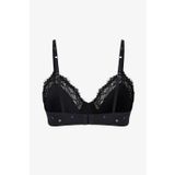 Penti Siyah Micro Lace Wire Sütyen