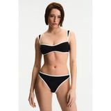 Penti Siyah Nichole Bandeau Bikini Üstü - 38 - Siyah