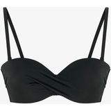 Penti Siyah Straplez Cup Bikini Üstü - 34 - Siyah