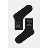 Penti Sorry Siyah Tenis Soket Çorap - Standart