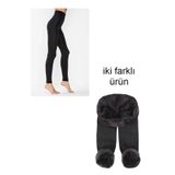Penti Termal Tayt Seti, S, EDVmom6454865532, Siyah, kadın