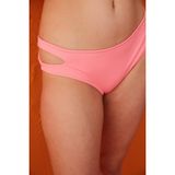 Penti x Cornetto Neon Pembe Lively Kesik Detaylı Bikini Altı - 40