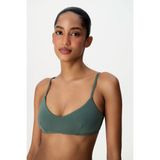Penti Yeşil Front V Yaka Bikini Üstü - 36 - Çok Renkli