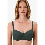 Penti Yeşil Plus Balen Bikini Üstü - 90D - Çok Renkli