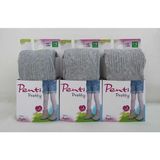 Penti Yüksek Pamuk Oranı Knitwear 3'lü Külotlu Çocuk Çorabı - Kız Çocuk Külotlu Çorap - 4 - 5 Yaş - Gri