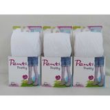 Penti Yüksek Pamuk Oranı Knitwear 3'lü Külotlu Çocuk Çorabı - Kız Çocuk Külotlu Çorap - Beyaz - 6 - 8 Yaş