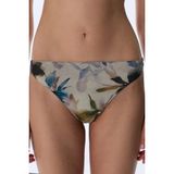 Penti Zoe Minimal Yaprak Desenli Orta Bel Bikini Altı - 38 - Renkli