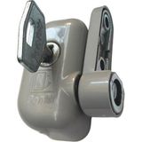 Pentilt Çift Açılım Pvc Pencereler Için Çocuk Emniyet Kilidi Gri