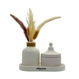 Penula Home, Trinity - 3'Lü Dekoratif Obje (5’Li Pampas Dahil)