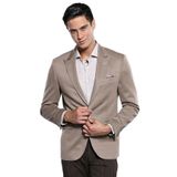 Penye Bej Slim Fit Ceket | Wessi