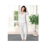 Penye Gecelik Sabahlık Pijama Takım Şort Takım 6'lı Çeyiz Seti -9610