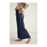 Penye Mood Keten Pantolon - Lacivert