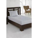 Penye Tek Kişilik 120X200 Cm Lastikli Çarşaf Açık Gri