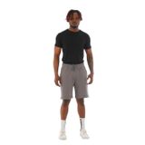 penyebizden Erkek Regular Fit Duble Paça%100 Pamuklu Şort-Granit Gri
