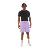 penyebizden Erkek Regular Fit Duble Paça%100 Pamuklu Şort-Lila