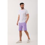penyebizden Erkek Regular Fit (NORMAL KESİM) %100 Pamuklu Şort-lila