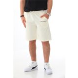 penyebizden Erkek Regular Fit (Normal Kesim)%100 Pamuklu Şort-Ekru