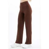 penyebizden Extra Yumuşak Uzun Viskon Pantolon Home&Outdoor-Kahverengi