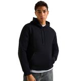 People By Fabrika Bisiklet Yaka Düz Sweatshırt, L, 5003293317, Siyah, erkek