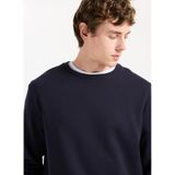 People By Fabrika Bisiklet Yaka Düz Sweatshırt, L, 5003293325, Lacivert, erkek