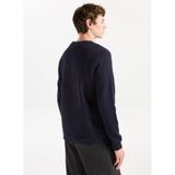 People By Fabrika Bisiklet Yaka Düz Sweatshırt, M, 5003293325, Lacivert, erkek