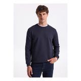 People By Fabrika Bisiklet Yaka Düz Sweatshırt, S, 5003293325, Lacivert, erkek