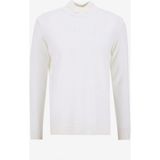 People By Fabrika Dik Yaka Basic Düz Ekru Erkek Kazak PBF5WM-KZK9556 - XL