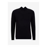 People By Fabrika Dik Yaka Basic Kazak, 2XL, 5003300034, Siyah, Erkek